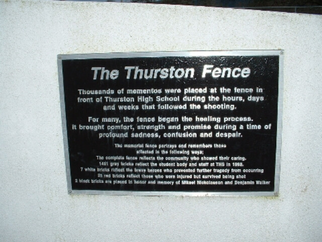 Thurston Memorial Wall image 2